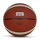 Vector X Supreme Basketball Fedration of India Official Match Ball | 14 Pannels | Rubberised Bladder | Professional Basketball