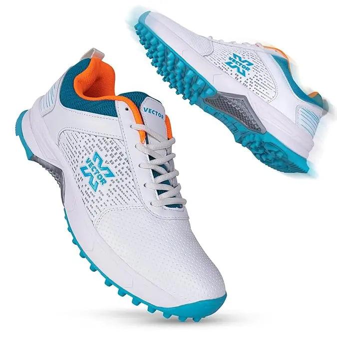 Vector X Flipper 2.0 Cricket Shoes for Men's Rubber Stud, Lightweight,Performance, Comfort, and Durability Shoe for All-Round Performance