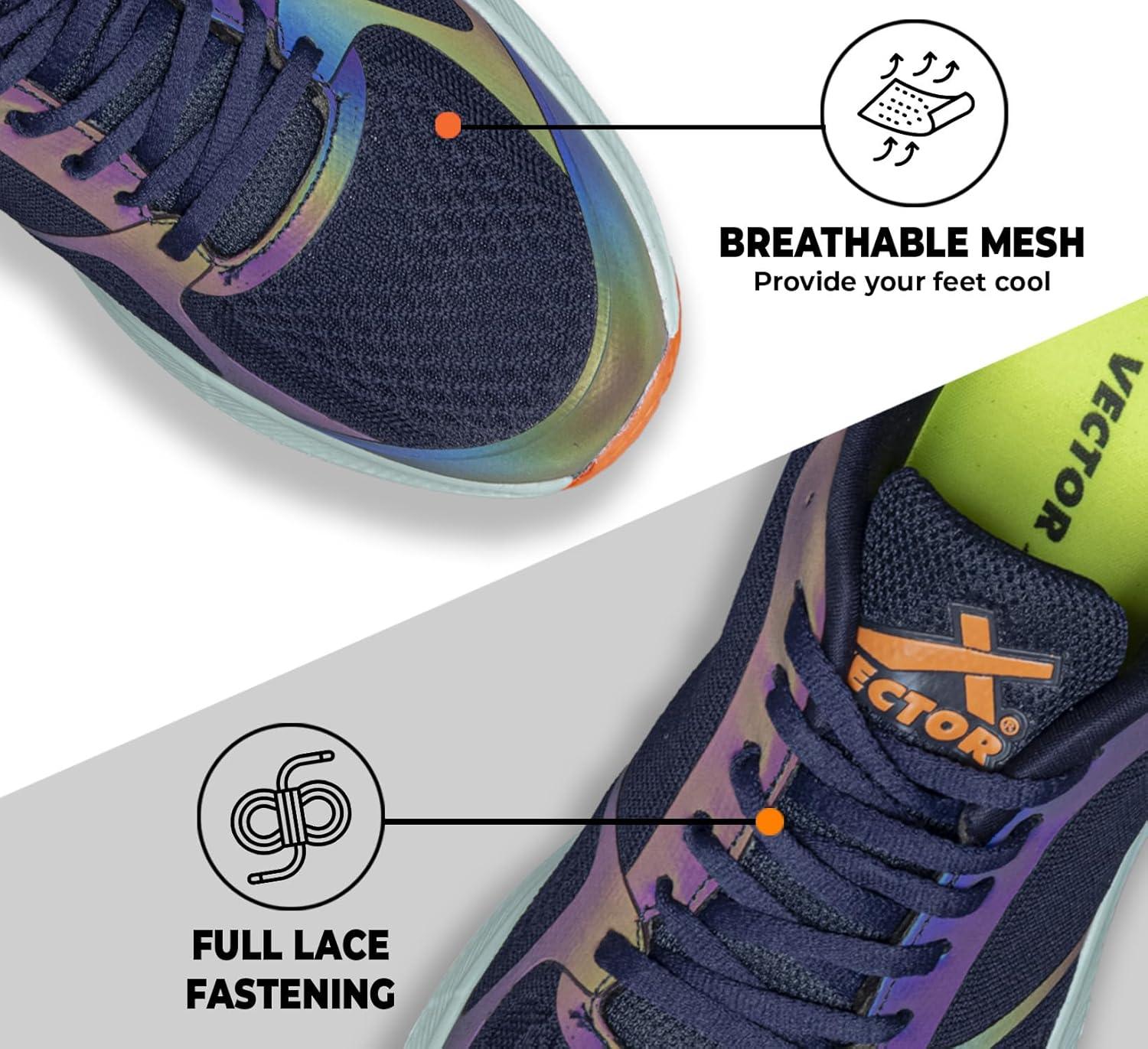 VECTOR X REFLECTOR Running Shoes For Men (NAVY)