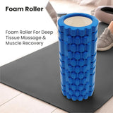 Cougar PVC Foam Roller for Exercise, Fitness, Back Pain, Deep Tissue Massage, and Physiotherapy