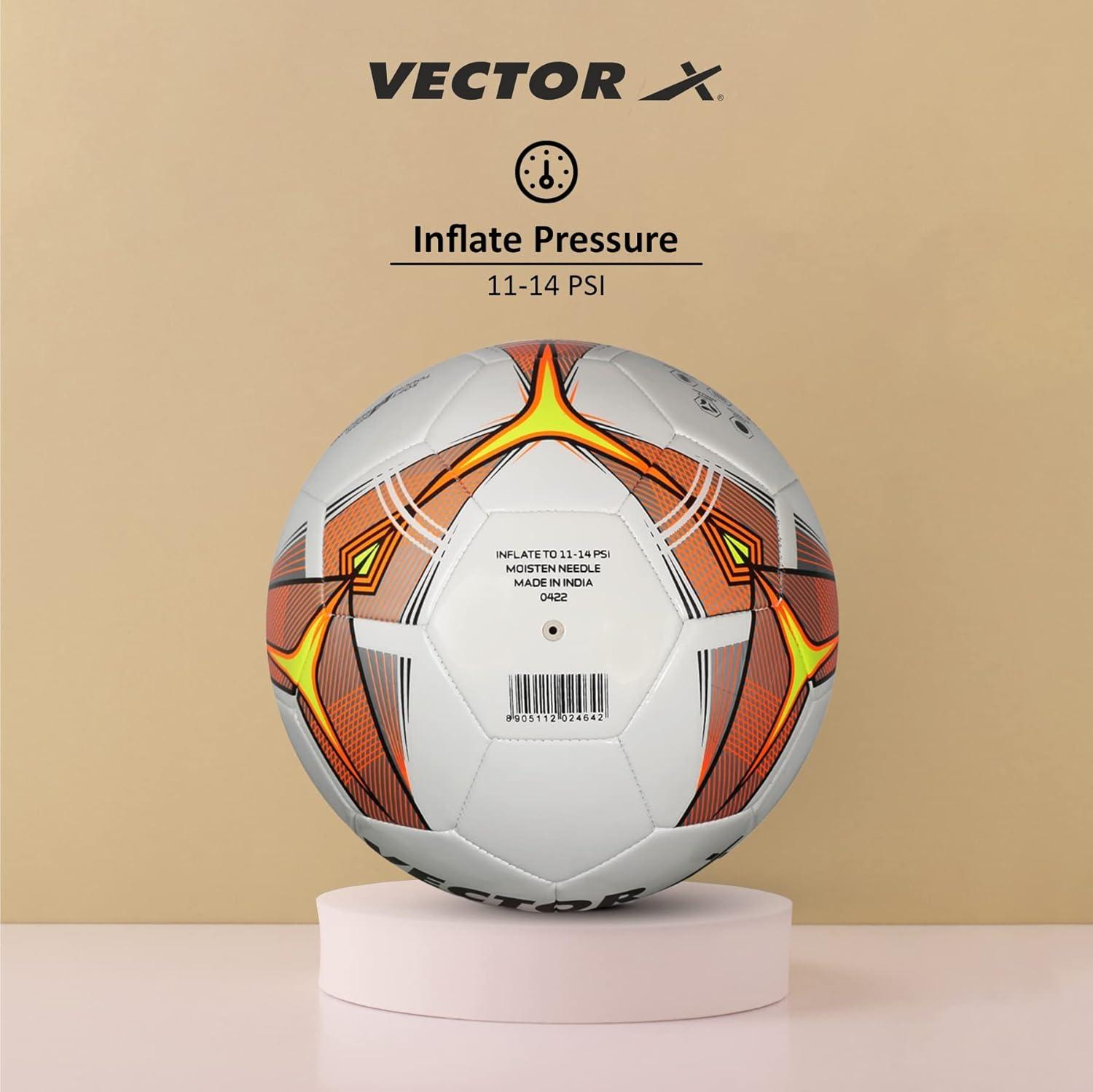 Vector X Venus TPU Machine Stitched Football- Size: 5(Pack of 1)