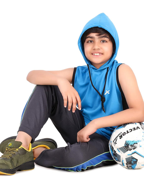 Vector X OKT-228 Kid's Printed Hoodie Sleeveless