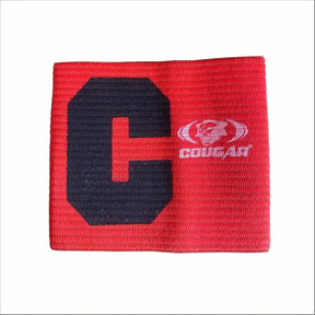 COUGAR Captain Armband, C-Mark Armband Adjustable Sports Armband Football Training Captain Band Supplies| Set of 2 |