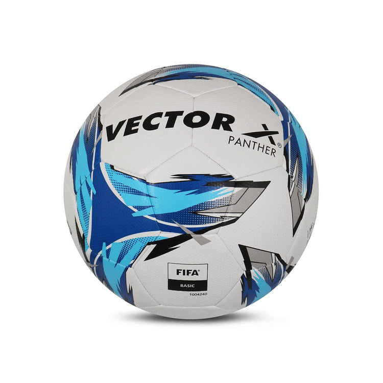 VECTOR X PANTHER Rubberized thermo Fusion FIFA BASIC CERTIFIED Football - Size: 5 (Pack of 1)