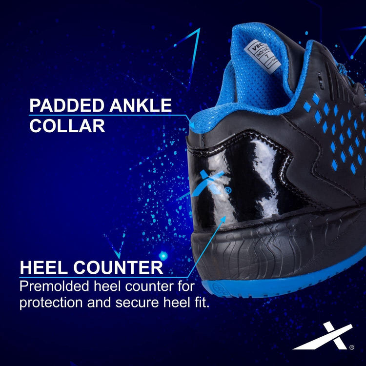 VECTOR X Cosmic Basketball Shoes For Men (Blk-Orng)