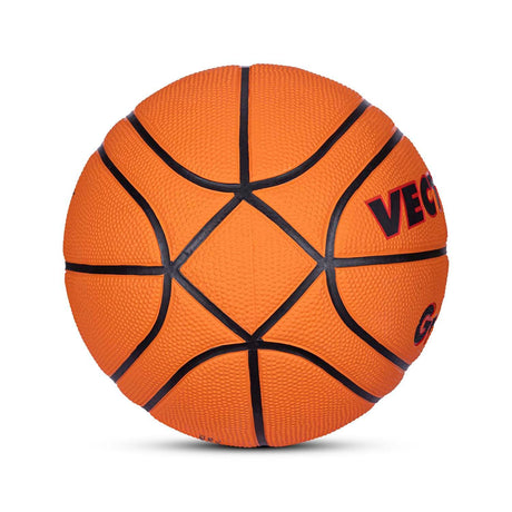 Vector X GRIP X Cellular 14 Panels Basketball with Free Air Needle (Color : Orange)