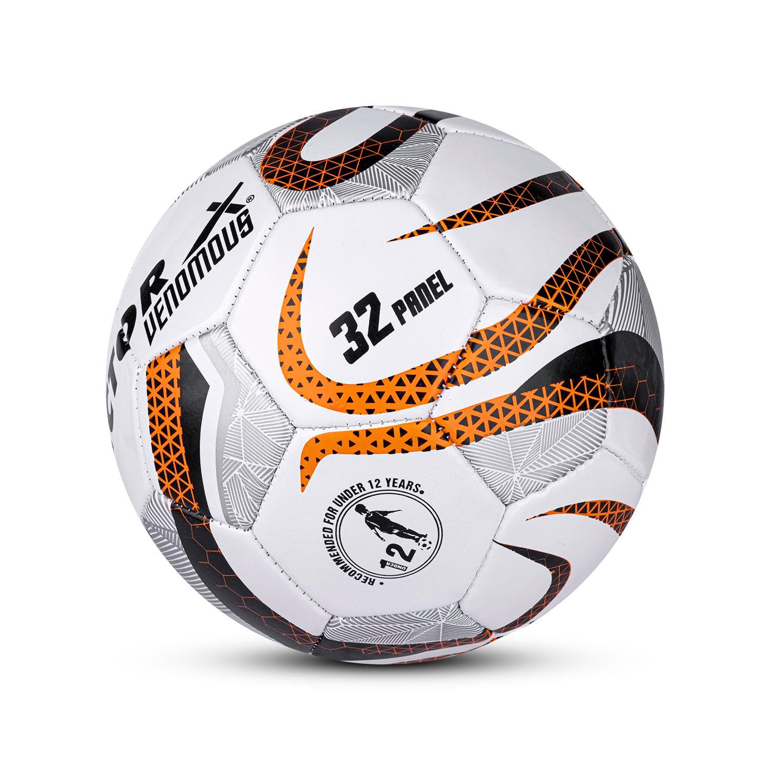 VECTOR X VENOMOUS Machine Stitched With Pump Football - Size: 5 (Pack of 1)