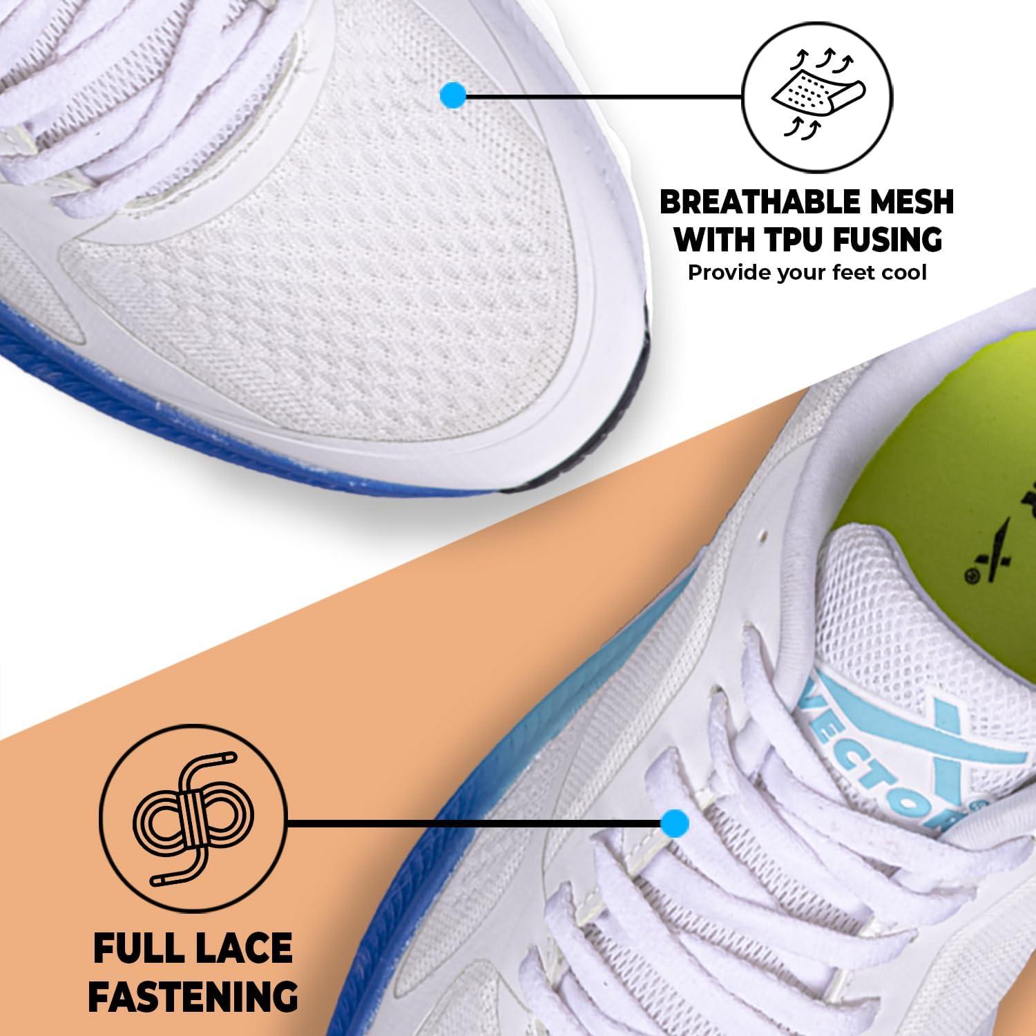 VECTOR X Unicorn Walking Shoes For Women (White)