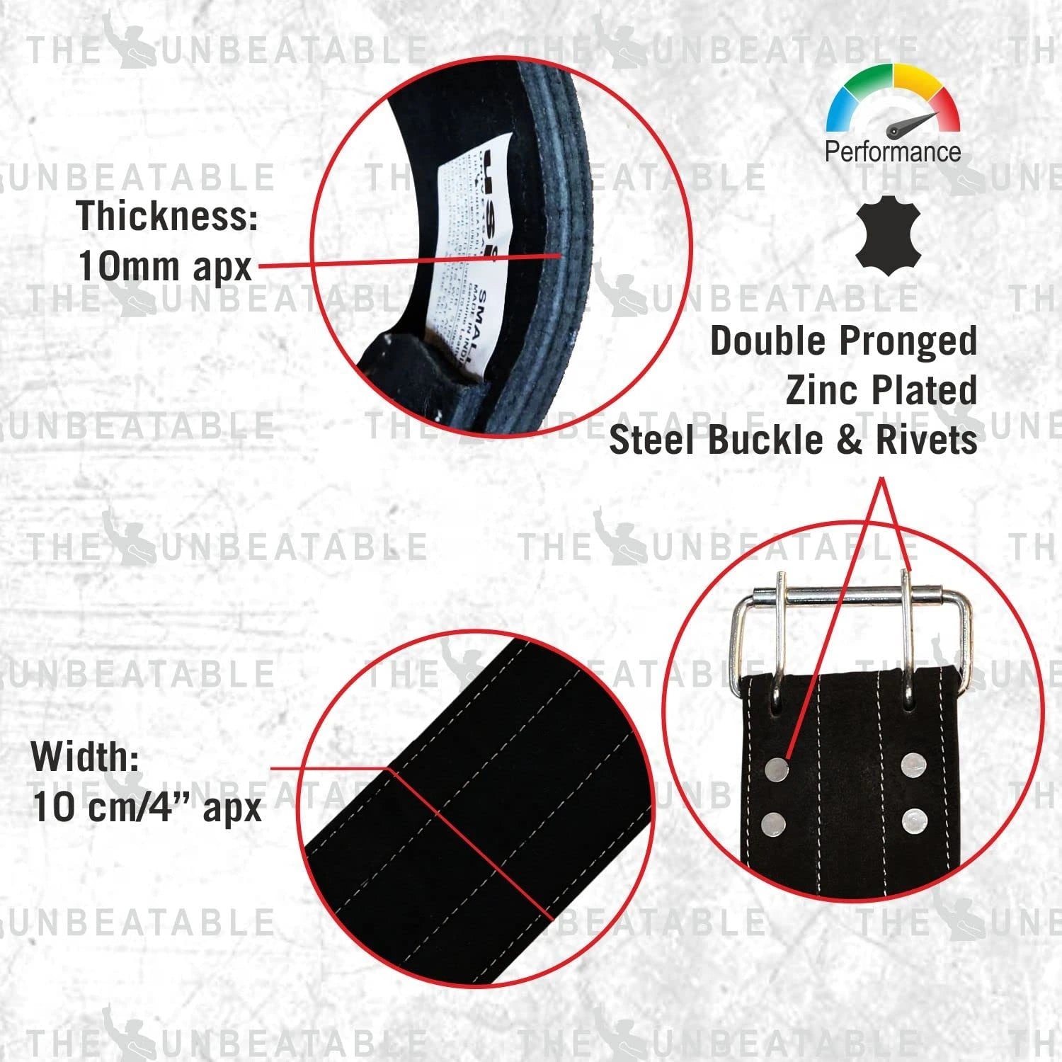 Power Lifting Belt Heavy ‰ÛÒ 790PLH