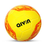 Aivin Brazil Machine Stitched Football Game, for Training, Match, Sports, Playing, Outdoor Ball, Durable & Water Resistance Football for Practice, 32 Panel, Size-5 (Yellow)