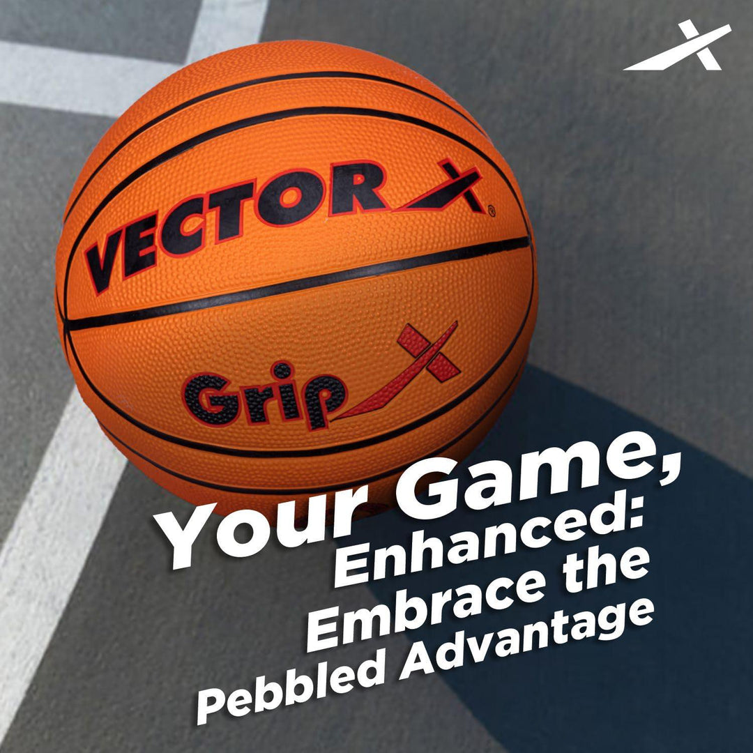 Vector X GRIP X Cellular 14 Panels Basketball with Free Air Needle (Color : Orange)