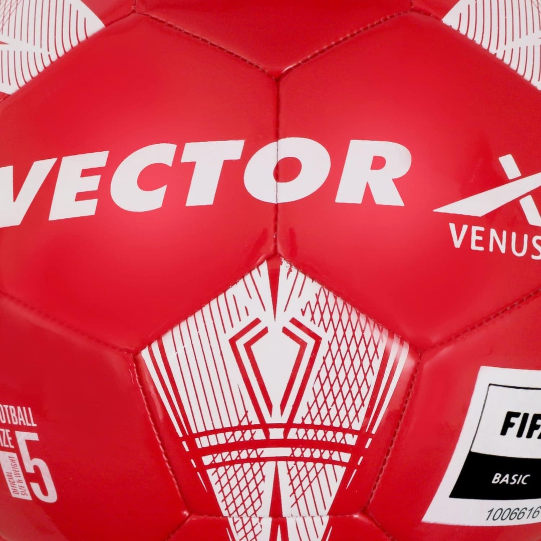 Vector X Venus TPU Machine Stitched Football- Size: 5(Pack of 1)