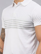 VECTOR X OMT-258 Men's Water Printed Polo T-Shirt