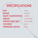 YONEX Badminton Racquet Astrox Lite 21i Graphite Black | KIBI Sports - KIBI SPORTS