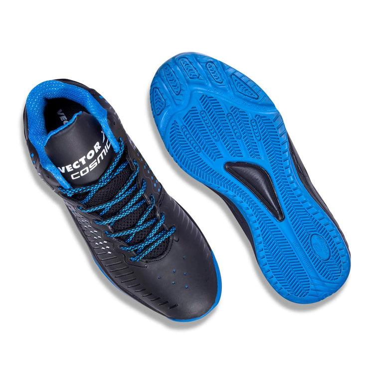 VECTOR X Cosmic Basketball Shoes For Men (Blk-Orng)
