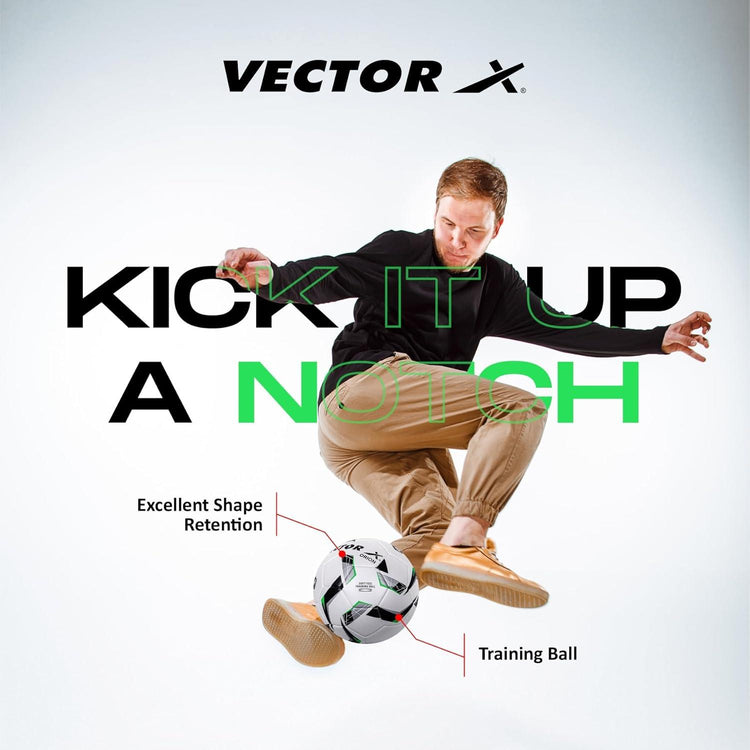 VECTOR X Orion TPU Machine Stitched | Match | Training | Practice| Professional Football - Size: 5 (Pack of 1)