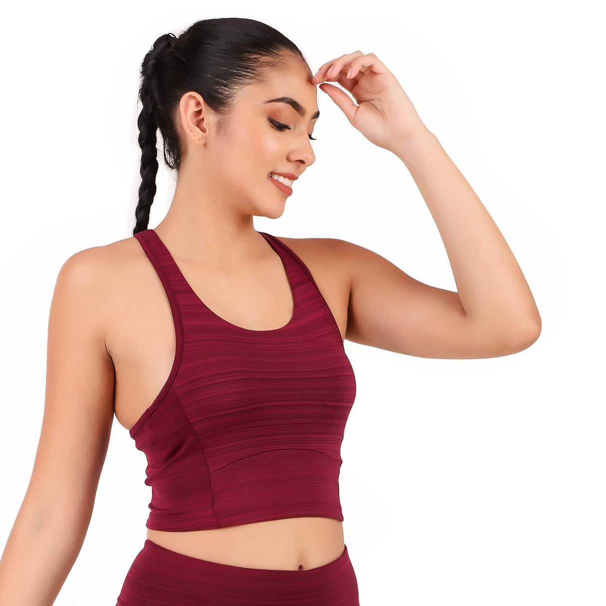 Vector X OSB-279 Women's Yoga Stretchable Sports Bra and Full Length Tights set