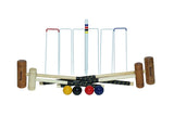 Synco Croquet Sport Family Croquet Set 4 Player, Family Set with Croquet Balls and Accessories (38 Inch)
