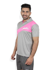 STAG GLOBAL Aim Men's Athletic Fit Polo T-Shirt |  Solid Sportswear for Active & Casual Use