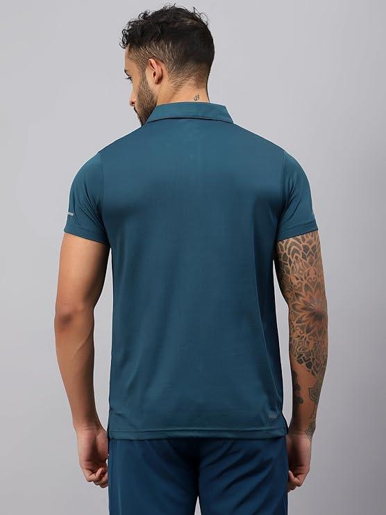 VECTOR X OMT-258 Men's Water Printed Polo T-Shirt