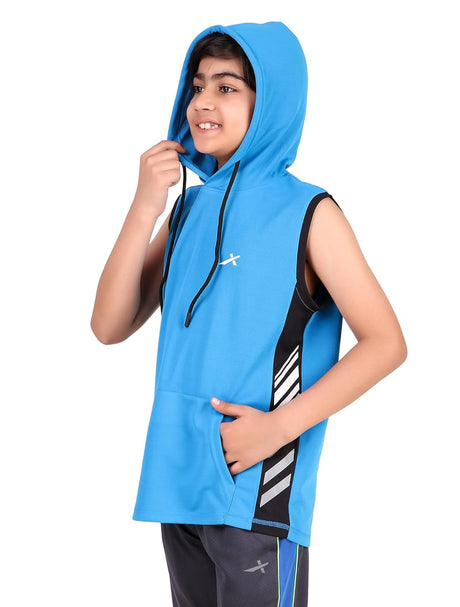 Vector X OKT-228 Kid's Printed Hoodie Sleeveless