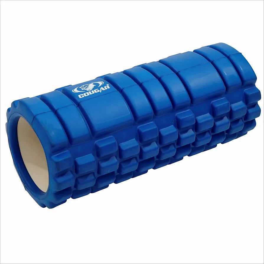Cougar PVC Foam Roller for Exercise, Fitness, Back Pain, Deep Tissue Massage, and Physiotherapy
