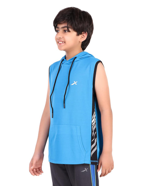 Vector X OKT-228 Kid's Printed Hoodie Sleeveless