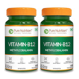 Vitamin B12 Methylcobalamin - 60 Vegetarian Tablets | Supports Energy and Overall Wellness for Men and Women