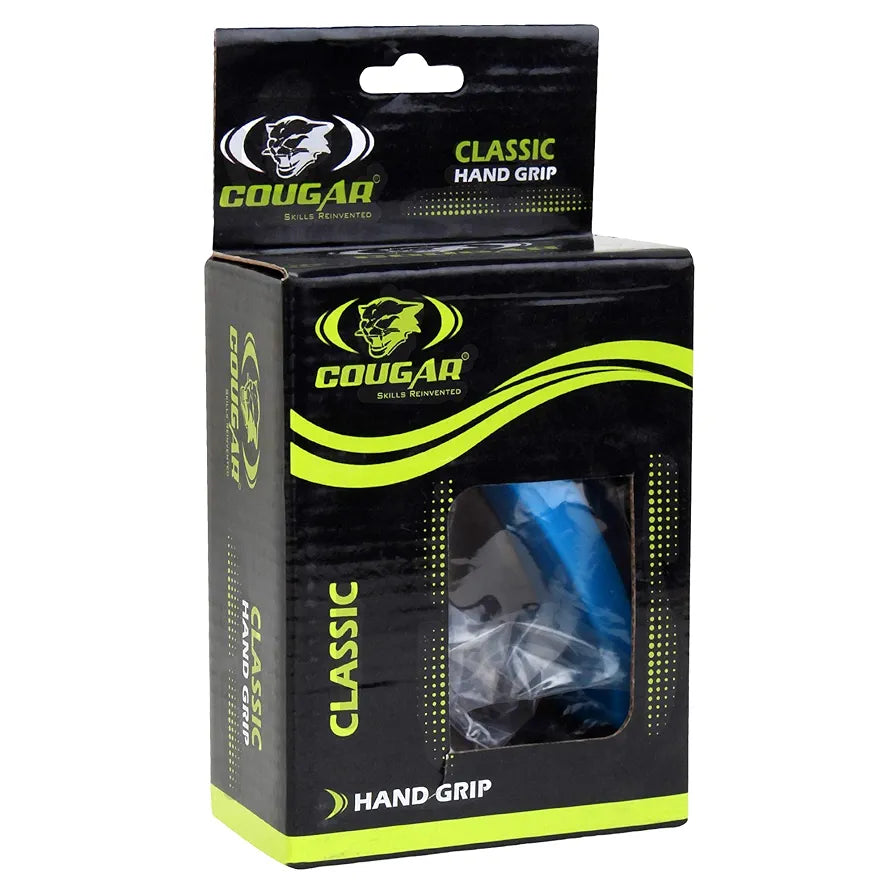 Cougar Classic Hand Grip Strengthener for Forarm Exercise & Strength for Men/Women, Blue Color
