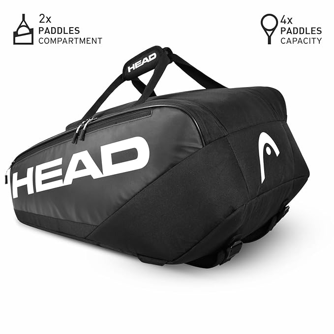 HEAD Pro Pickleball Bag M (Black/White)