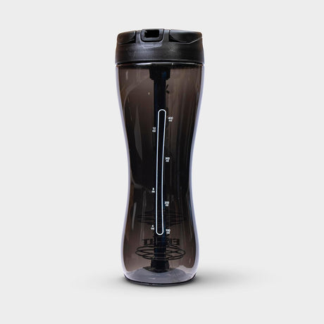 Vector X Eight Shape Water Bottle Leak Proof Sipper Shaker Bottle 500 ml Shaker (Pack of 1, Black, Plastic)