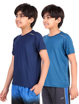 Vector X OKT-237 Kid's Regular Wear Round Neck T-shirts Combo (Pack of 2)