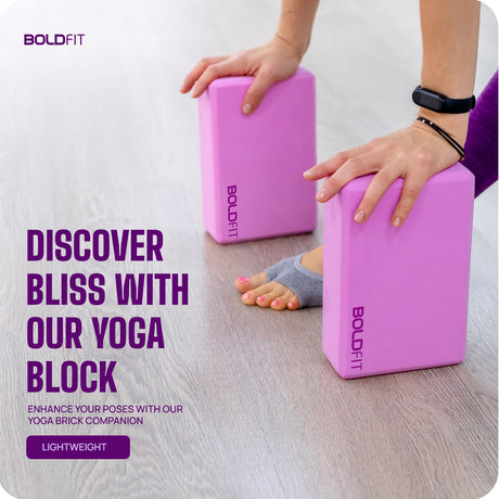 Yoga Block for Exercise | Boldfit