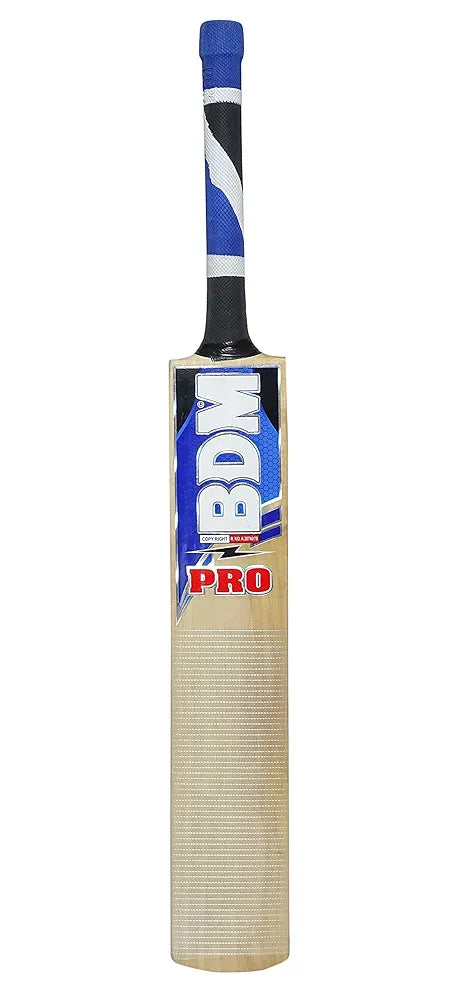 BDM Pro Multi - Piece Cane Handle Kashmir Willow Wood Cricket Bat Carry Case Adult Size - Choose Weight