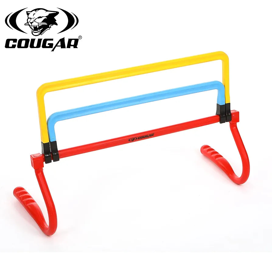 Cougar Nexus Agility Hurdle, Adjustable Step Speed Soccer Training Hurdles Set of 3