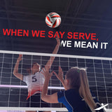 Vector X Flame Hand sewn Volleyball With Pump (18panels)