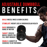 Kakss Exclusive Cast Iron Adjustable Dumbbells (10kg To 100kg) Proudly Made In India