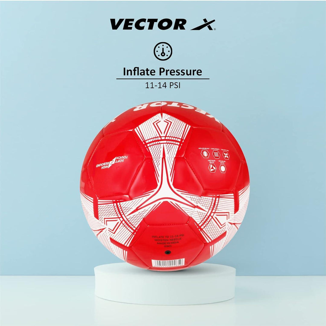 Vector X Venus TPU Machine Stitched Football- Size: 5(Pack of 1)