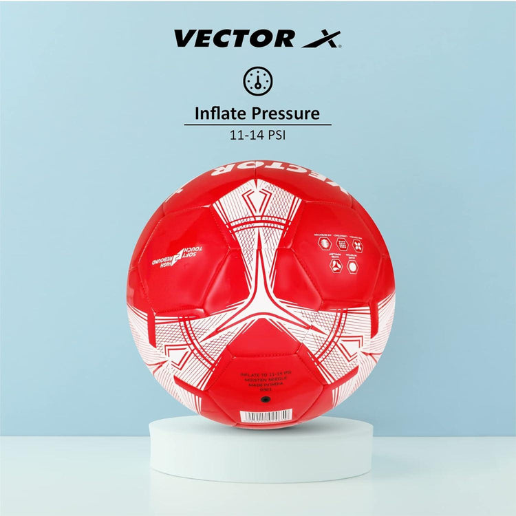 Vector X Venus TPU Machine Stitched Football- Size: 5(Pack of 1)
