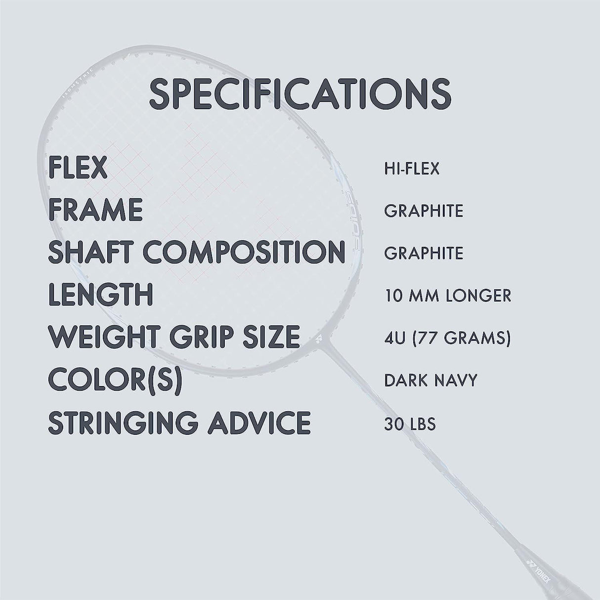 YONEX Astrox Lite 27i Graphite Badminton Racquet | KIBI Sports - KIBI SPORTS