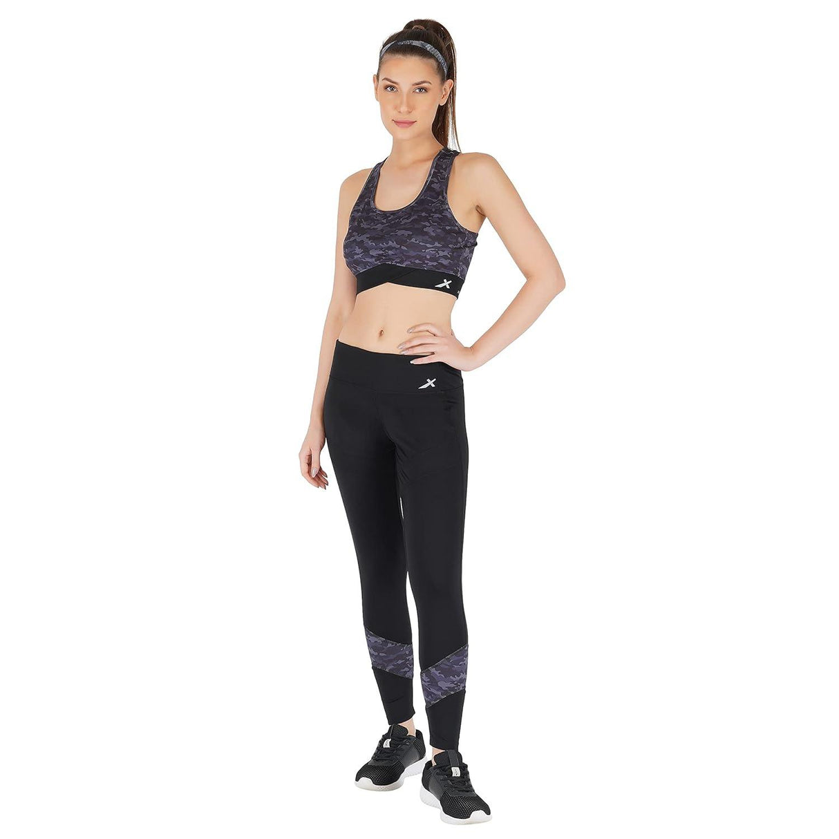 Vector X OSB-278 Women's Yoga Stretchable Sports Bra and Legging track suit