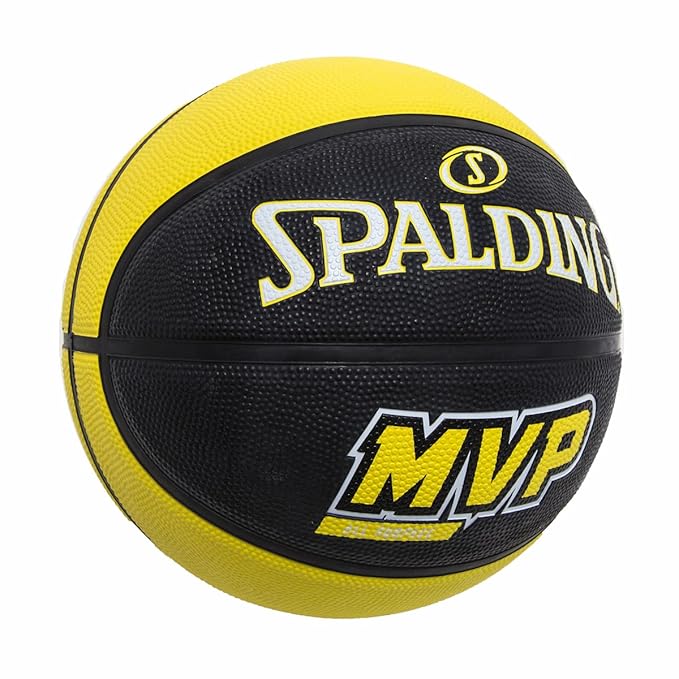 Spalding MVP Yellow/BLK All Surface Basket Ball| Kibi Sports