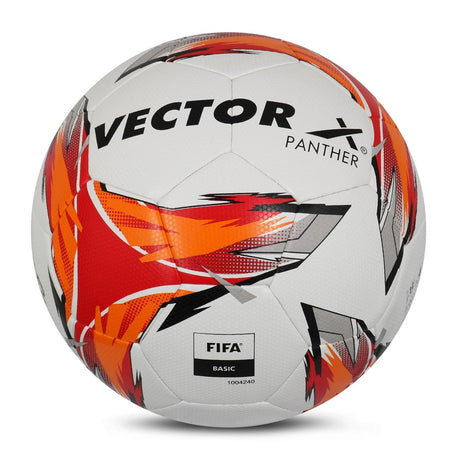 VECTOR X PANTHER Rubberized thermo Fusion FIFA BASIC CERTIFIED Football - Size: 5 (Pack of 1)