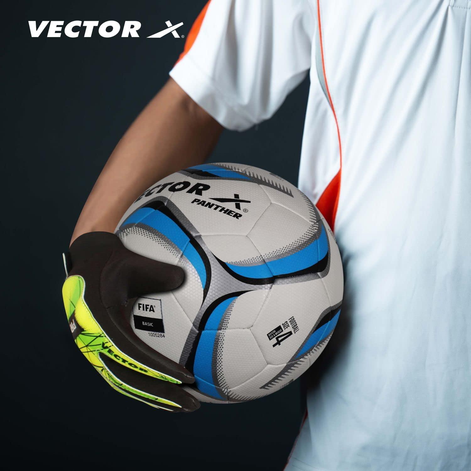 VECTOR X Practice Goalkeeping Gloves (Black, Green)