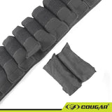 COUGAR 4.5 kg Adjustable Weighted Belt for Strength Training – One Size Fits All | Neoprene Padded Gym Belt for Dips Pull-Ups Squats Bodyweight Workouts | Add or Remove Weight Without Removing Belt