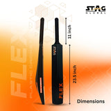 STAG GLOBAL Full-Size Plastic Flex Cricket Bat | Lightweight, Durable & Easy-to-Handle for Tennis Ball Cricket
