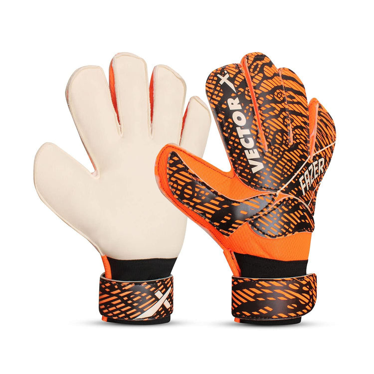 VECTOR X Fazer Goalkeeping Gloves (Orange)