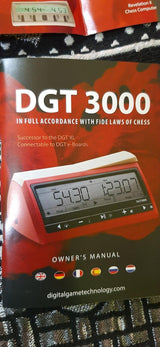 DGT 3000 Abstract Digital Chess Clock (Multicolour) | Kibi Sports - KIBI SPORTS