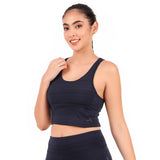 Vector X OSB-279 Women's Yoga Stretchable Sports Bra and Full Length Tights set