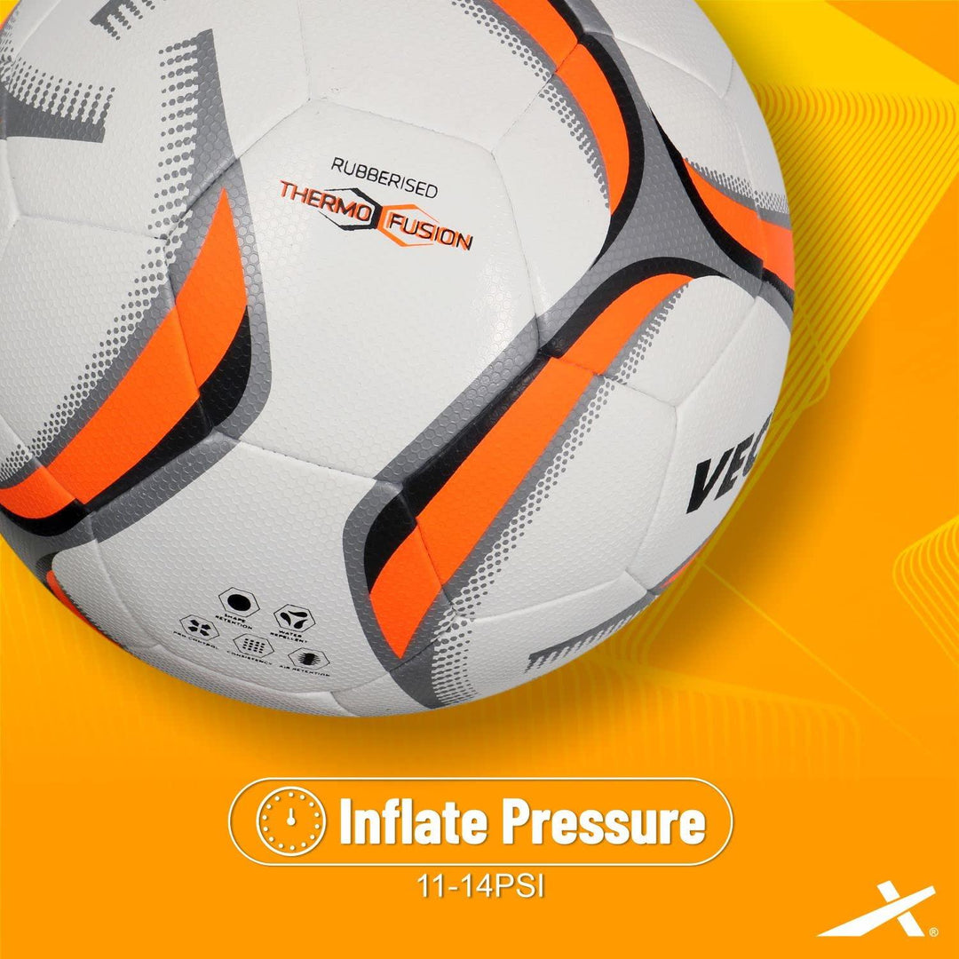 VECTOR X PANTHER Rubberized thermo Fusion FIFA BASIC CERTIFIED Football - Size: 5 (Pack of 1)